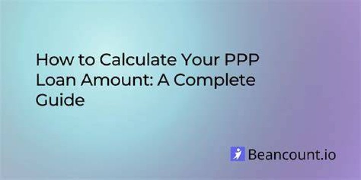How do they determine how much PPP loan amount?