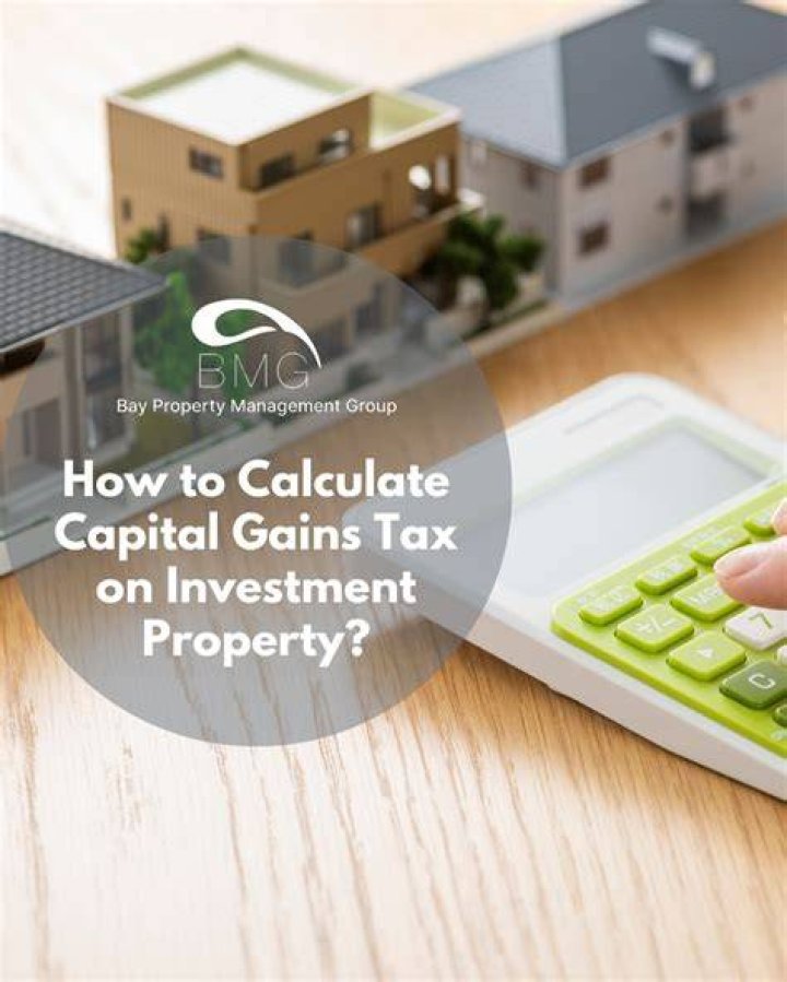 How do you calculate capital gains on constructed property?