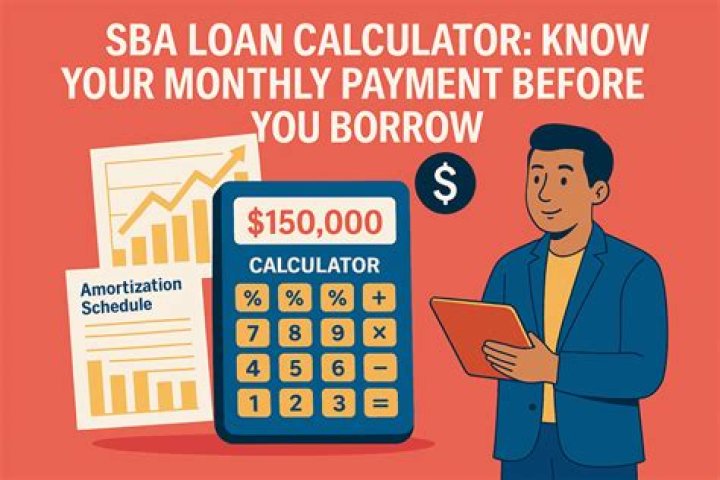 How do you calculate monthly payroll for an SBA loan?