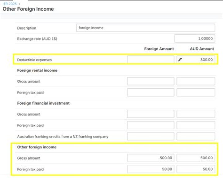 How do you find foreign source income?