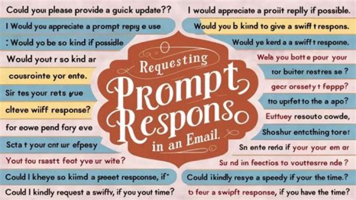 How do you get a response from someone?