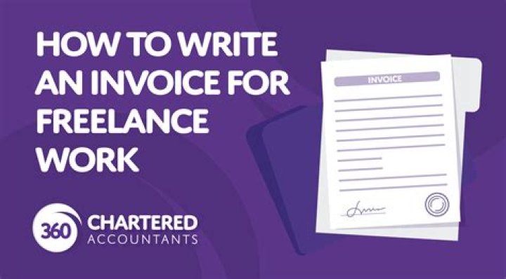 How do you invoice clients for freelance work?