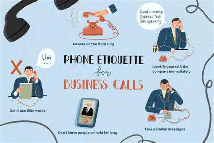 How do you talk professionally on the phone?