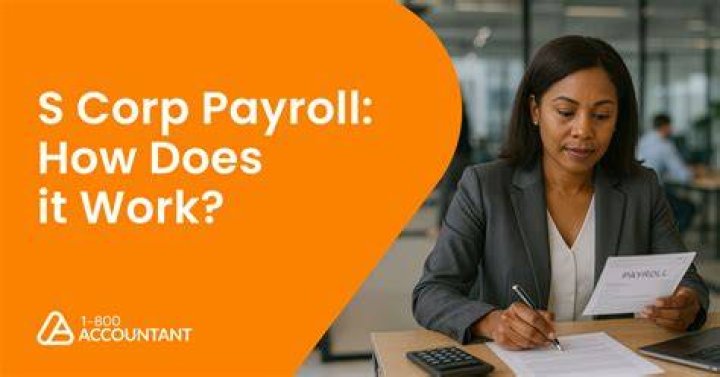 How does payroll work for S corp?