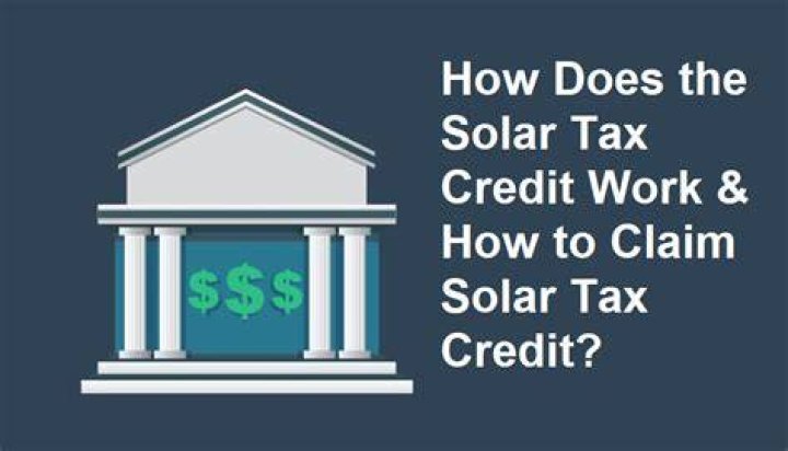 How does solar tax credit work in NC?