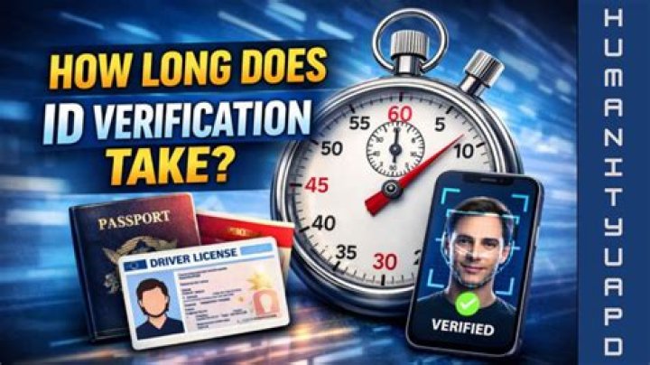 How long does identity verification take?