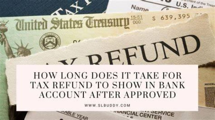 How long does it take for tax refund to be sent after approved?