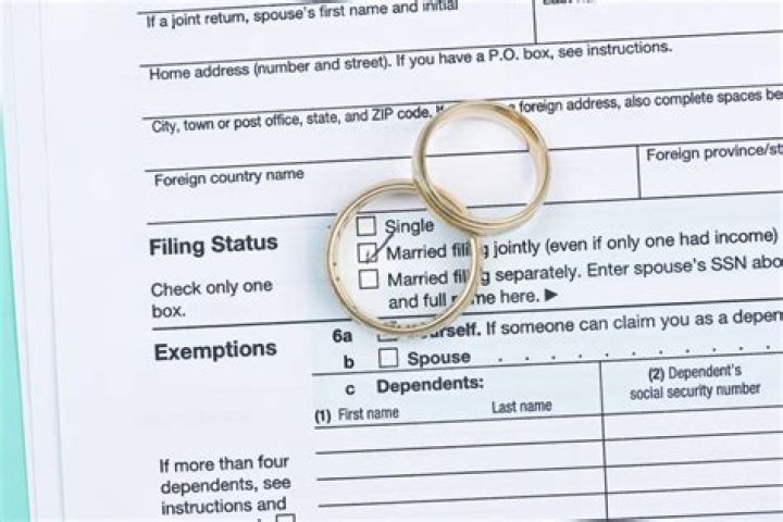 How many married couples file their taxes separately?