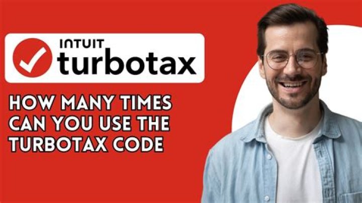How many times can TurboTax be used?