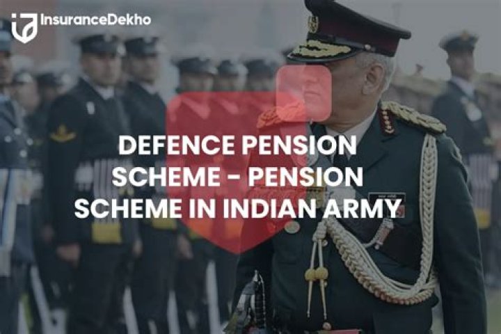 How many years of service is required for full pension in Indian Army?