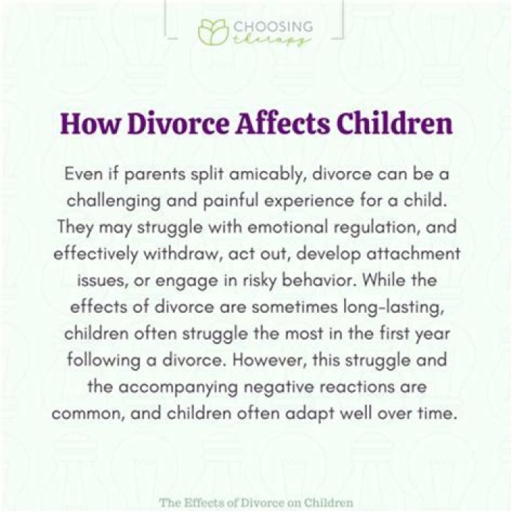 How much damage does divorce do to kids?