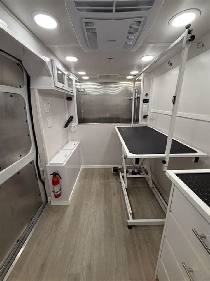 How much does it cost to build a mobile grooming van?