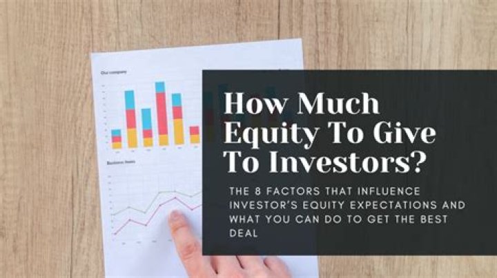 How much money will investors give you?