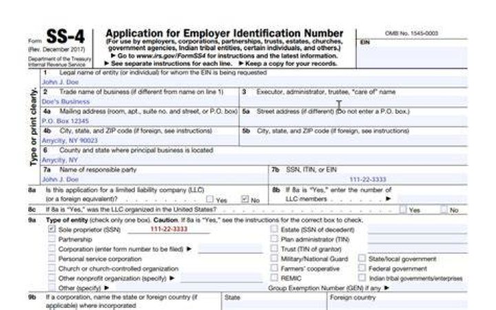 How to apply for an Employer Identification Number?