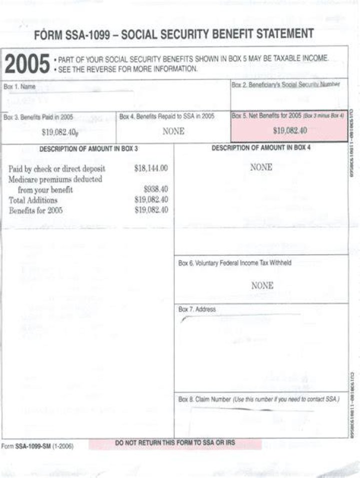 How to file Social Security 1099 tax form?