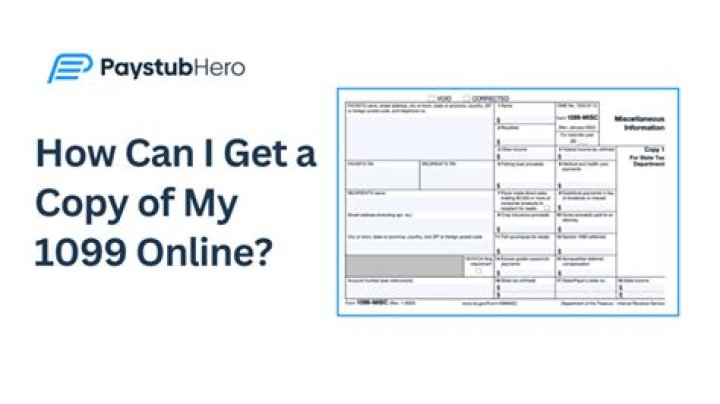 How to get a copy of a lost 1099?