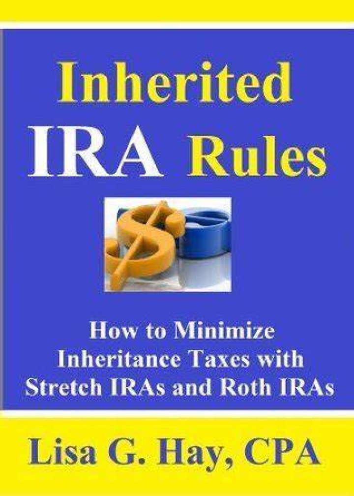 How to minimize taxes when you inherit an IRA?