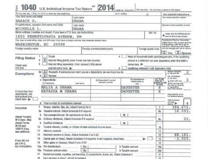 How to prepare a federal tax return for 2014?