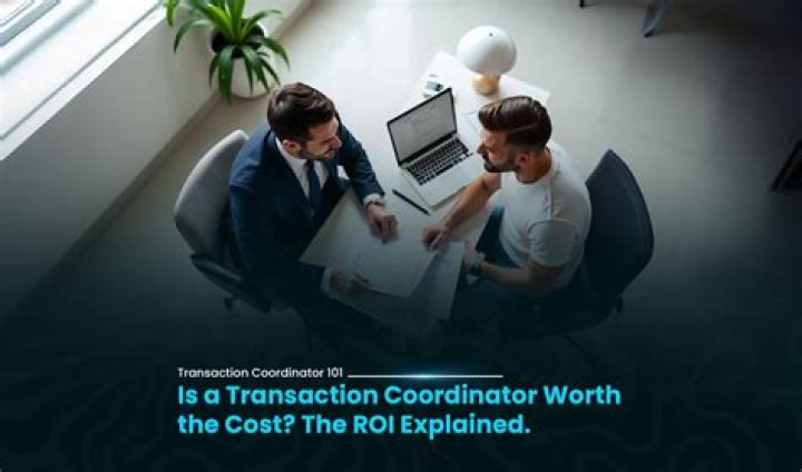 Is a transaction coordinator worth it?