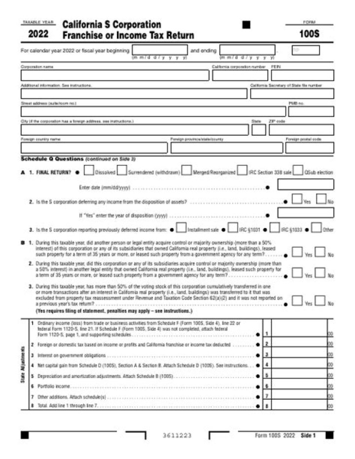 Is California Franchise tax deductible on federal return?