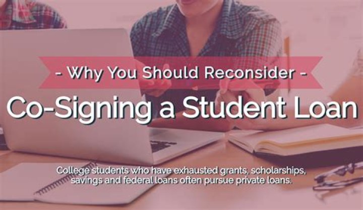 Is cosigning a student loan bad?