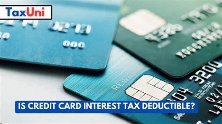 Is credit card interest ever tax deductible?