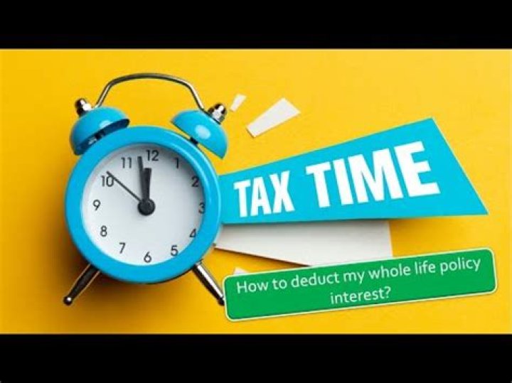 Is interest on a life insurance loan deductible?