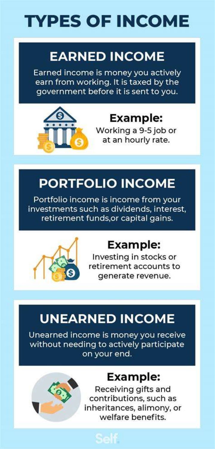 Is self-employment income considered earned income?
