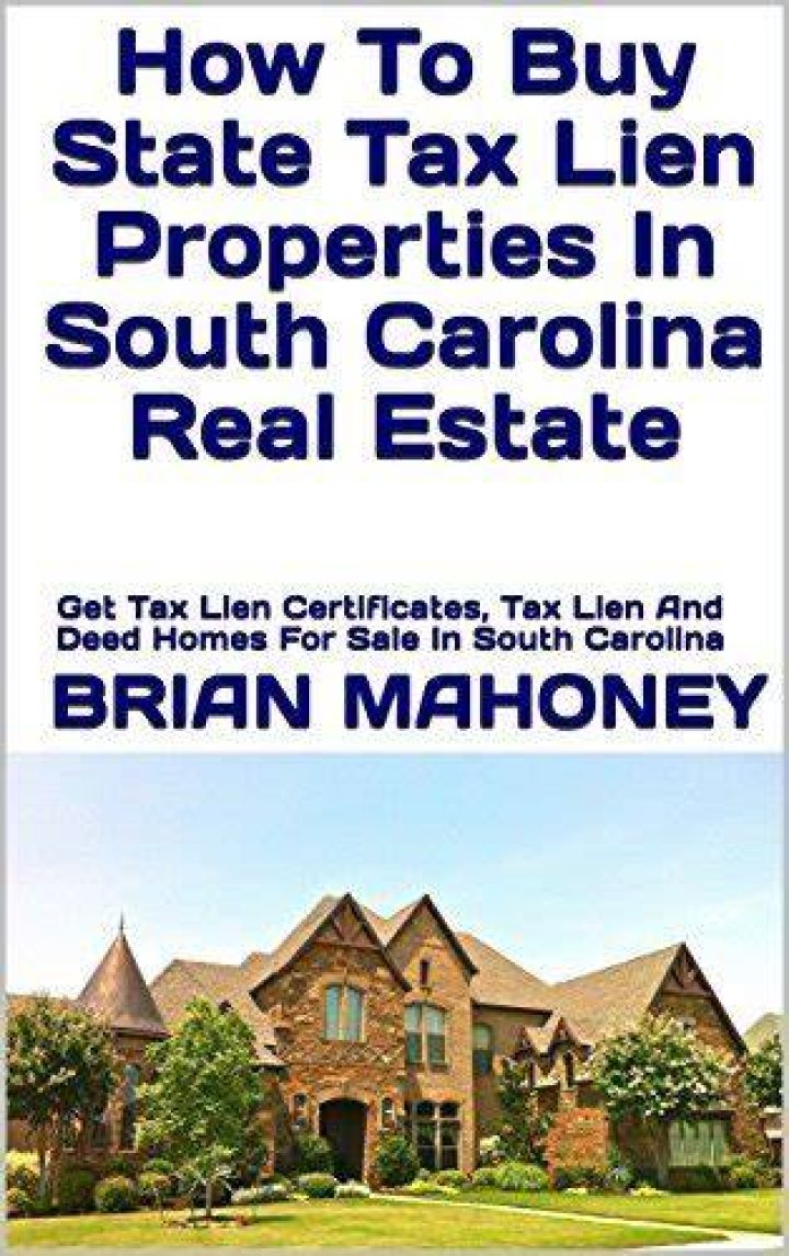 Is South Carolina a tax lien state?