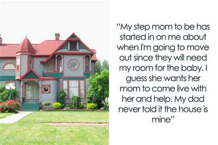 Is the house my step mother bought with my father still in use?