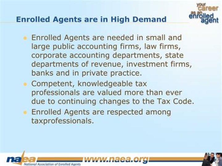 Is there a demand for enrolled agents?