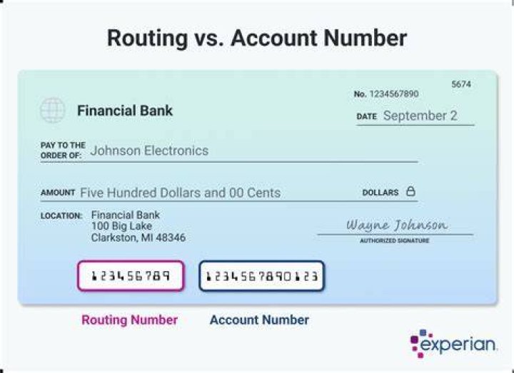 Is there a way to change your routing number?