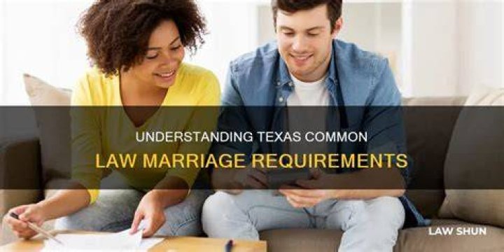 Is there still common law marriage in Texas?