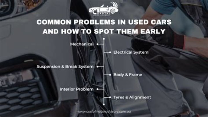 What are common problems with used cars?