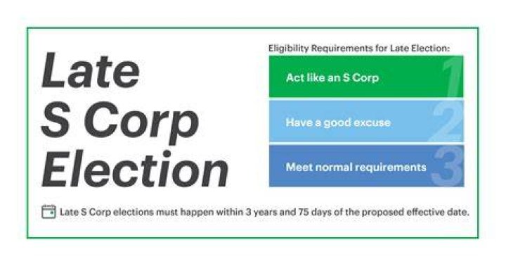 What are the requirements to qualify for the S corporation election?