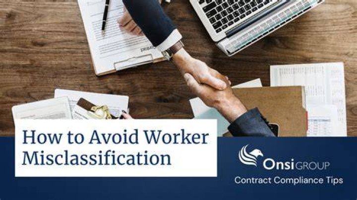 What are two things that can happen if there is a misclassification of a worker?