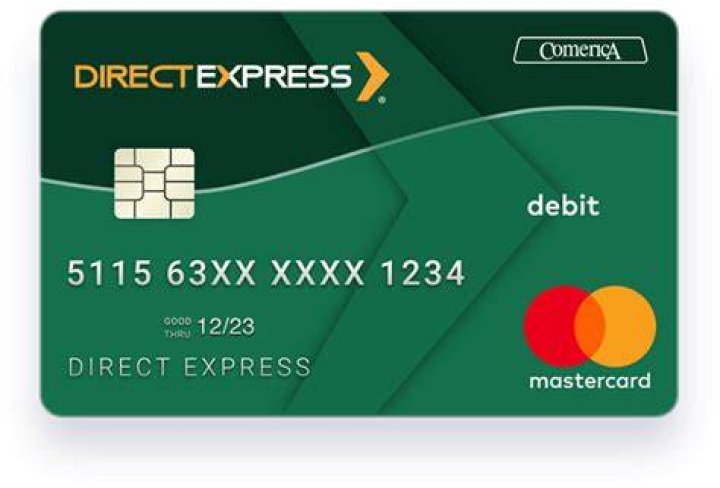 What bank does Direct Express MasterCard use?