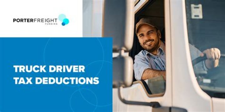 What can I claim on tax being a truck driver?