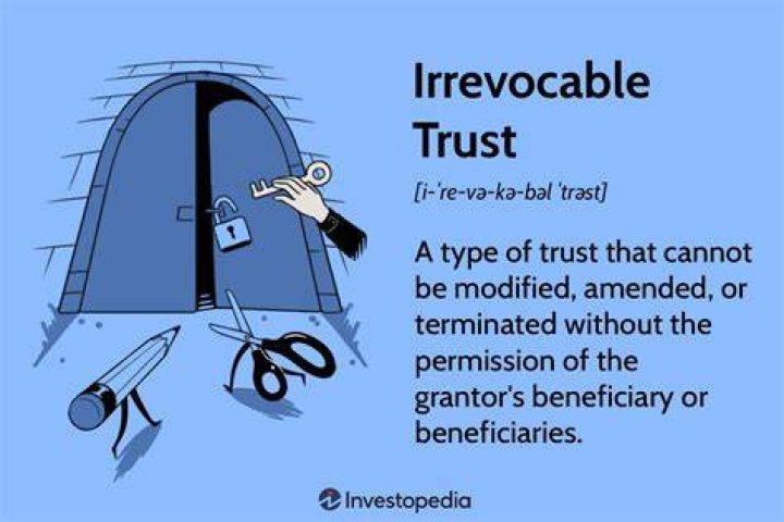 What can you do with an irrevocable trust?