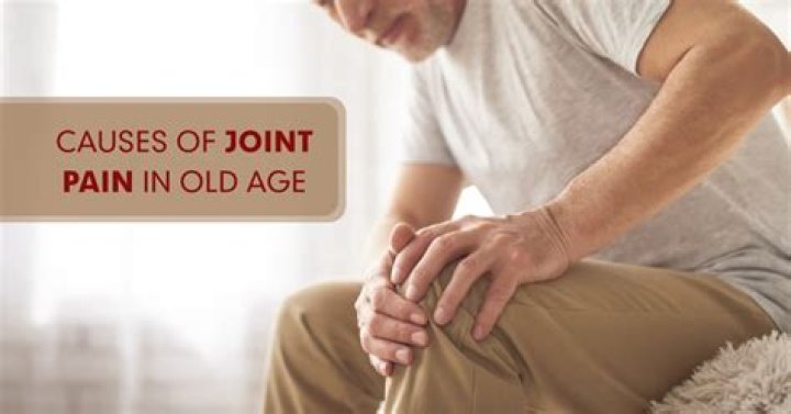 What causes joint stiffness in old age?