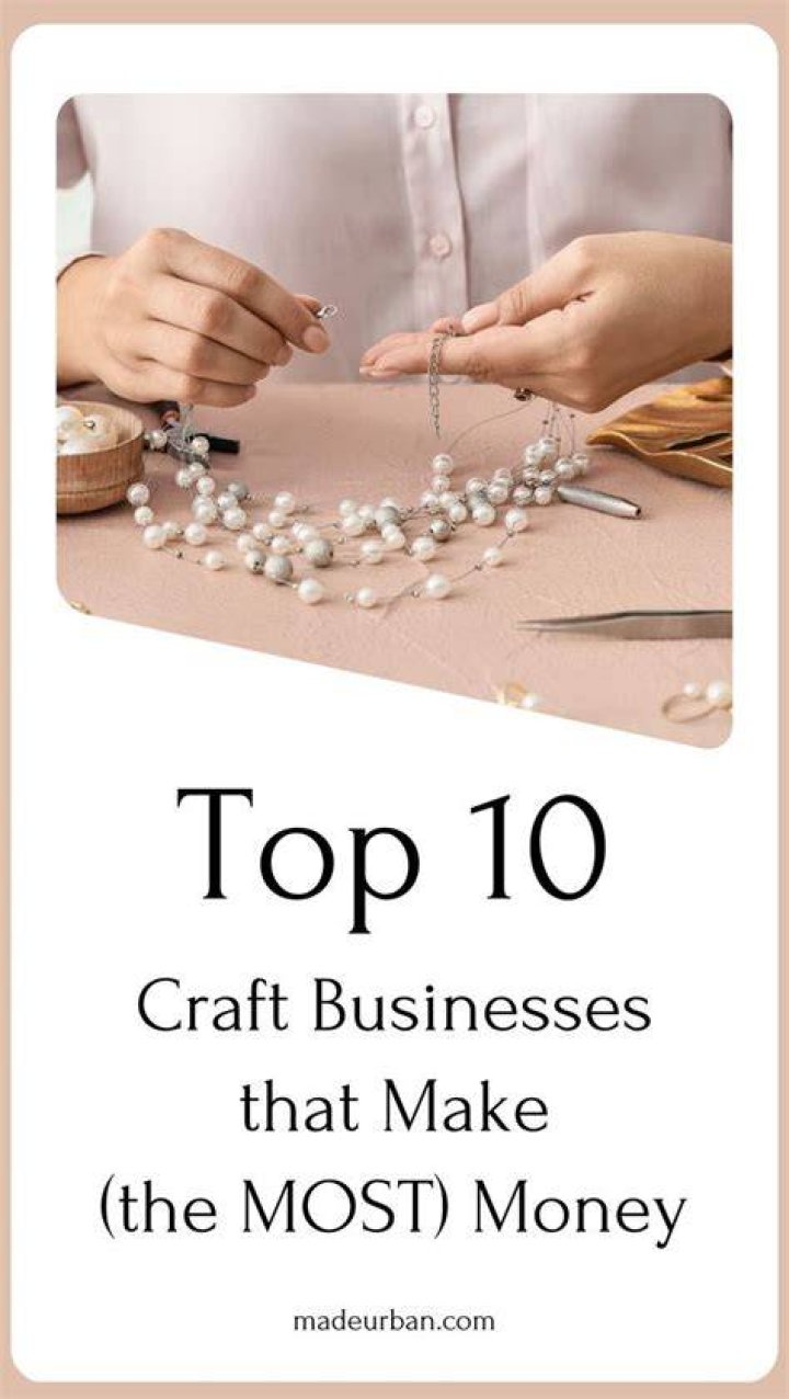 What craft business makes the most money?