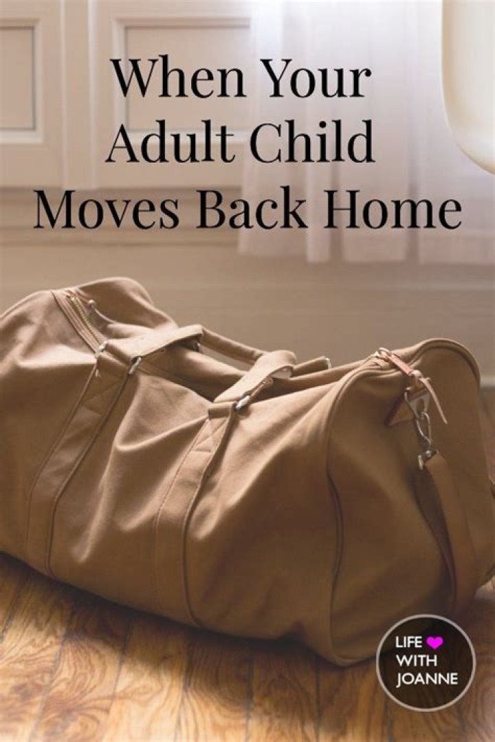 What do you do when your adult child moves back home?