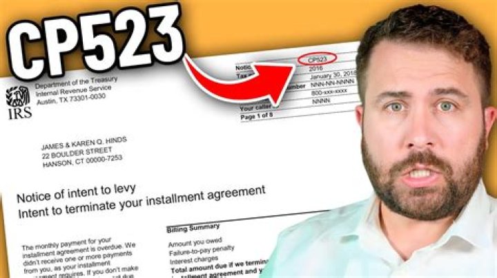 What do you need to know about a cp523 notice?