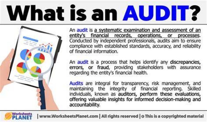 What does it mean when someone is auditing?