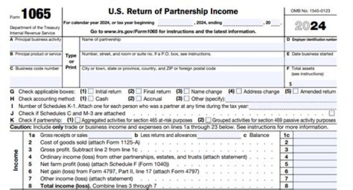 What does the IRS consider a partnership?