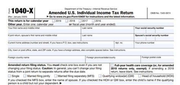 What forms do I need to send in with my 1040X?