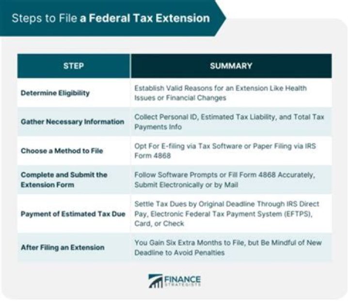 What happens if you ask for an extension on your tax return?