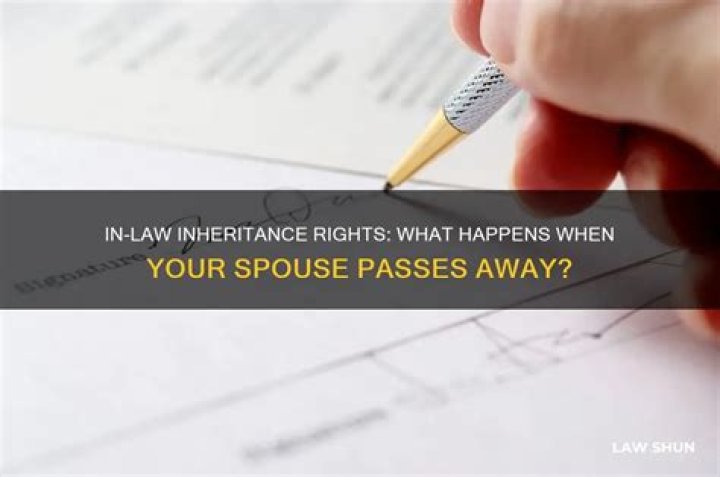 What happens to your property if your spouse passes away?