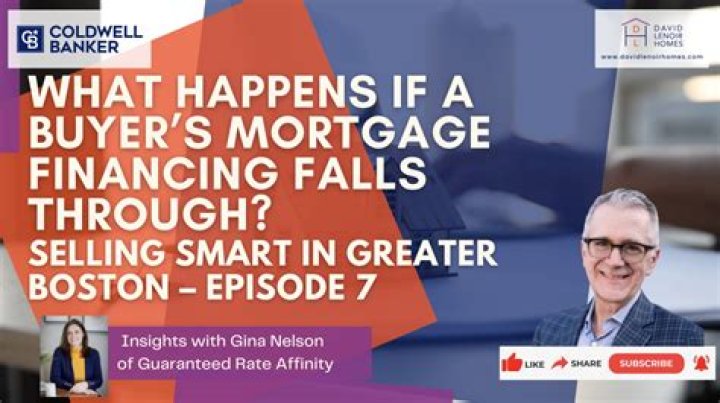What happens when buyer financing falls through?