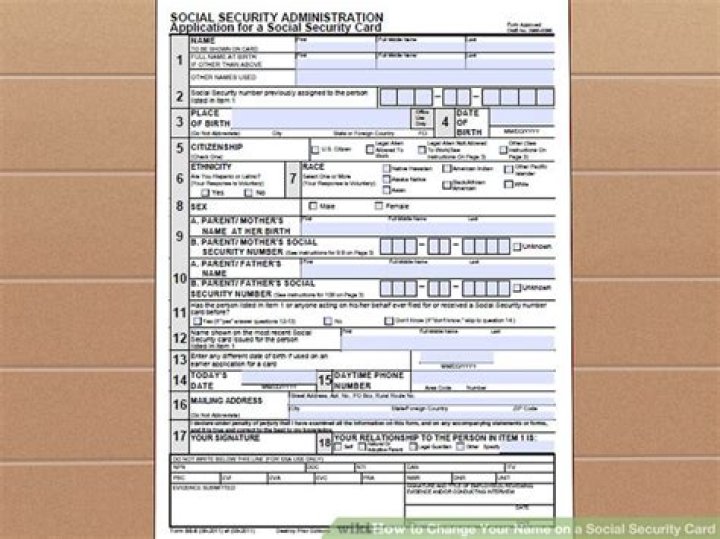 What happens when you change your name on your Social Security card?